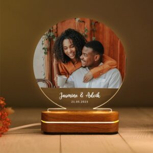 custom acrylic led lamp