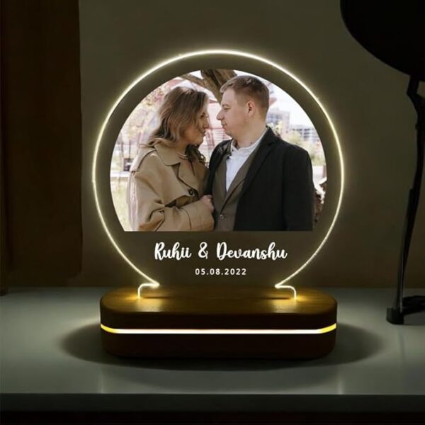 custom acrylic led lamp